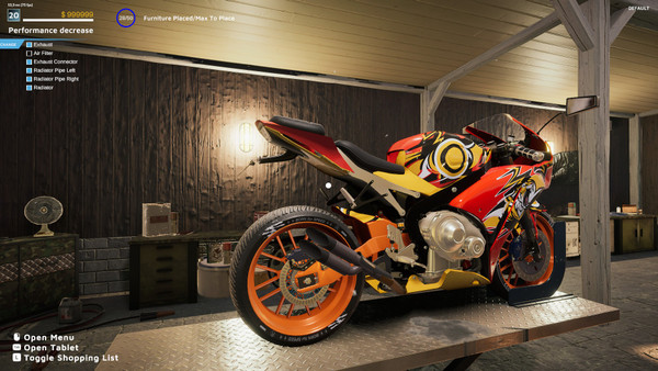 Motorcycle Mechanic Simulator 2021 screenshot 1