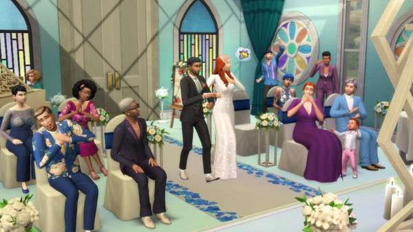 Die Sims 4 Meine Hochzeitsgeschichten-Gameplay-Pack screenshot 1