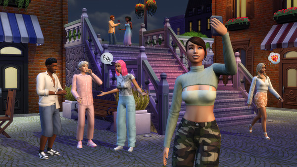 The Sims 4 Måneskinsmode-kit screenshot 1