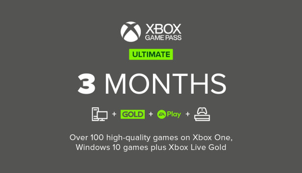 Xbox Game Pass Ultimate 3 Mois