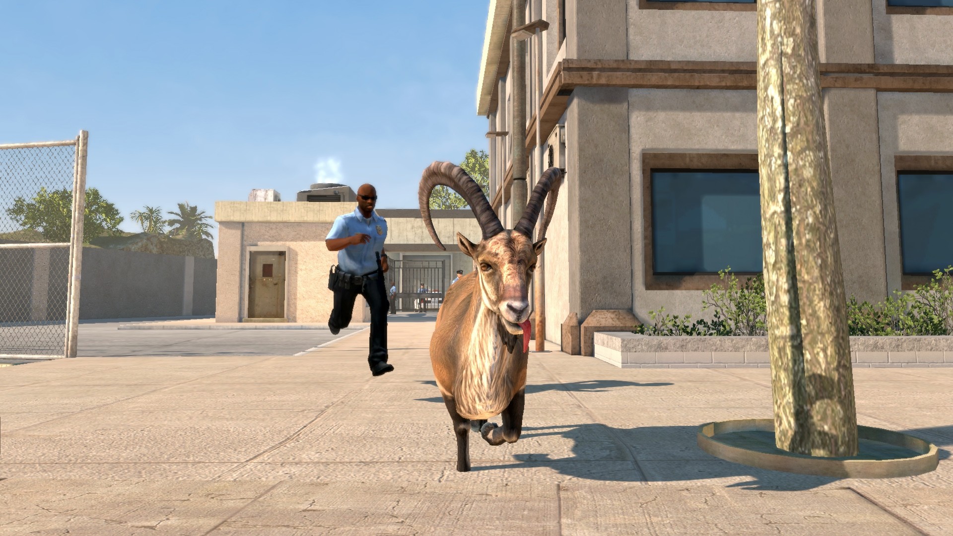 goat simulator goatz i can see my house from here