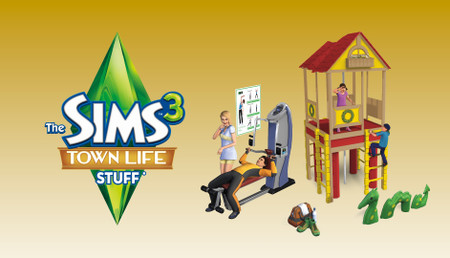 The Sims 3: Town Life Stuff background