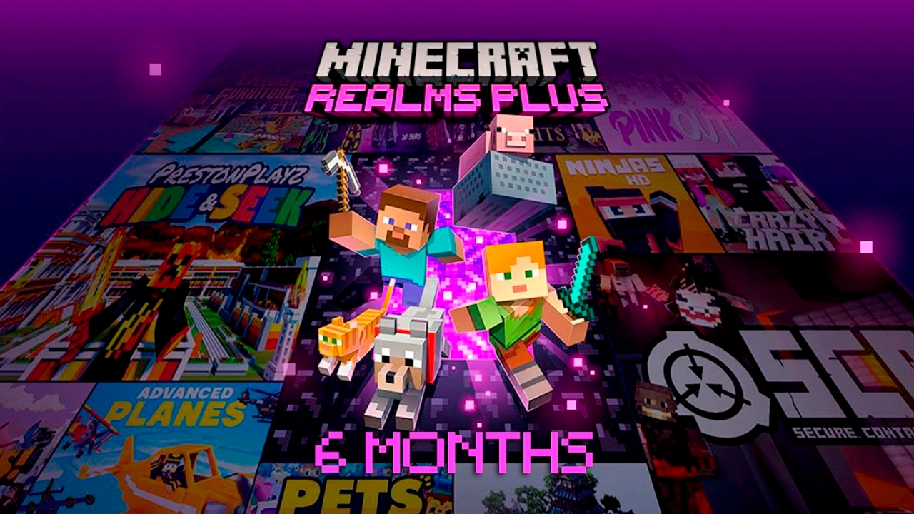 Buy Minecraft Realms Plus - 6 month subscription Microsoft Store