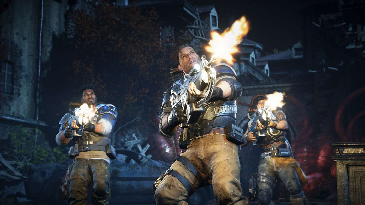 buy gears of war for pc and play on xbox one