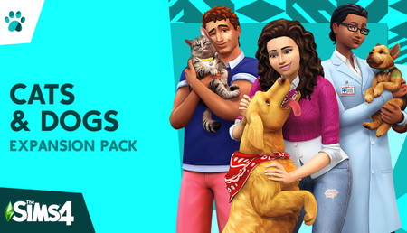 The Sims 4: Cats & Dogs background