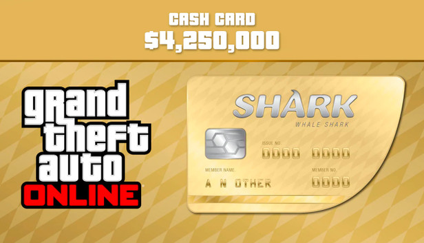 Grand Theft Auto Online: Whale Shark Cash Card PS4