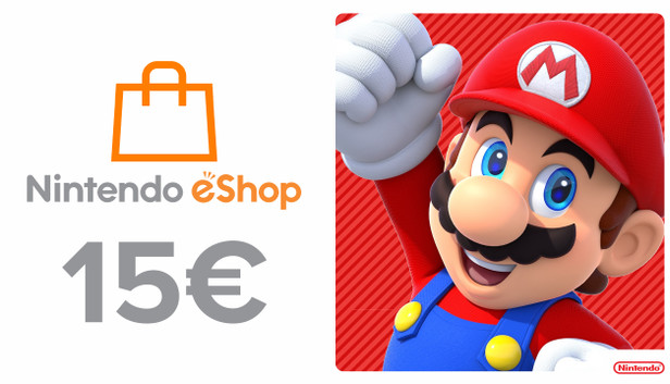 Nintendo eShop Kort 15€ Nintendo eShop Kort 15€