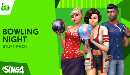The Sims 4: Bowling Night Stuff background
