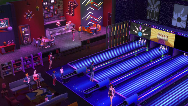 The Sims 4: Bowling Night Stuff screenshot 1