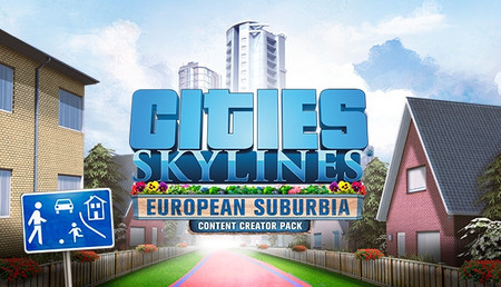 Cities: Skylines Content Creator Pack - European Suburbia background