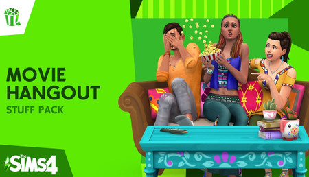 The Sims 4: Movie Hangout Stuff background