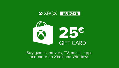 Carta Regalo Xbox Live 25€ (zona euro) Carta Regalo Xbox Live 25€ (zona euro)
