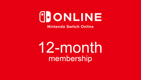 Nintendo Membership 12 Month (Individual) background