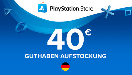 PlayStation Network Card 40€ background