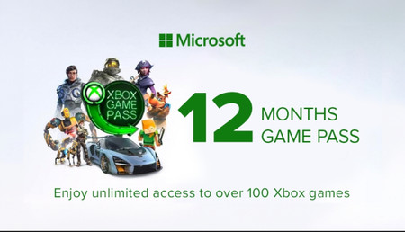 Xbox Game Pass 12 Months Xbox background
