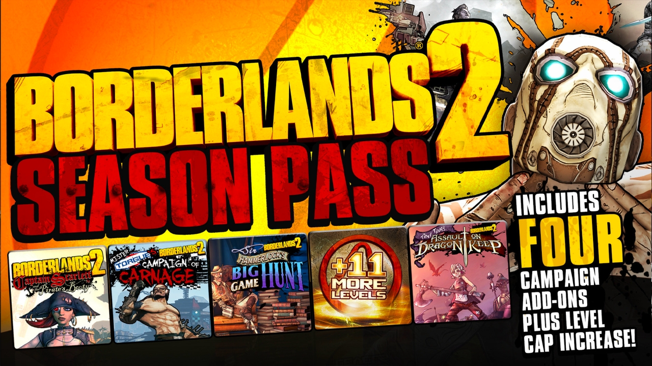 borderlands 2 all dlc for xbox one