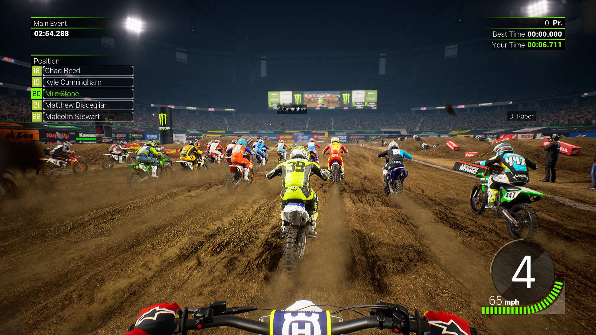 monster energy supercross 2 ps4