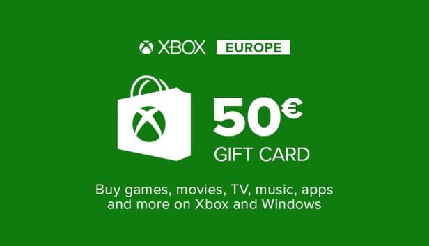 Xbox Gift Card 50€ (Euro area)