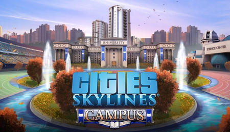 Cities: Skylines - Campus background