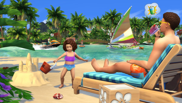 Les Sims 4: Îles Paradisiaques screenshot 1