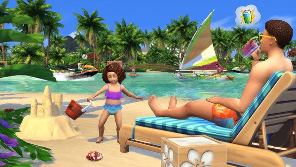 The Sims 4: Tropeliv screenshot 1