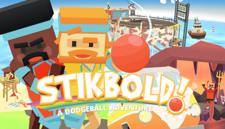 Stikbold! A Dodgeball Adventure background
