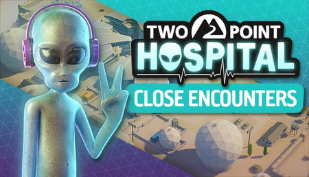Two Point Hospital: Close Encounters background