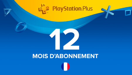 PlayStation Plus - 365 days subscription (France) background