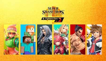 Super Smash Bros Fighters Pass Vol. 2 Switch background