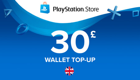 PlayStation Network Card 30£ background