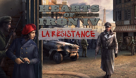 Hearts of Iron IV: La Résistance background