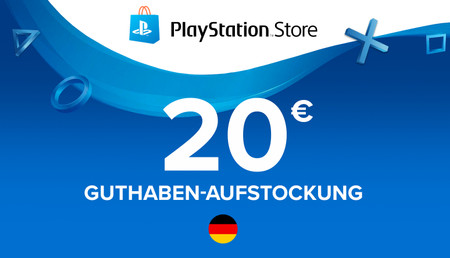 Carta PlayStation Network 20€ background