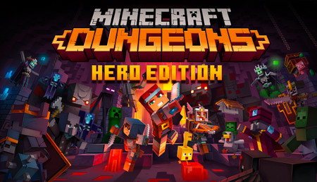 Minecraft Dungeons Hero Edition (Only PC) background