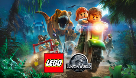 Lego Jurassic World background