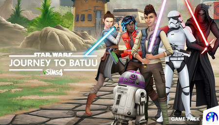 The Sims 4 Star Wars: Journey to Batuu background