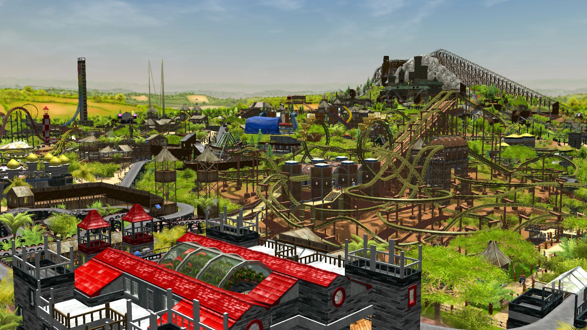 game roller coaster tycoon 3