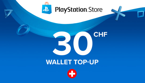 PlayStation Store Guthaben-Aufstockung 30CHF