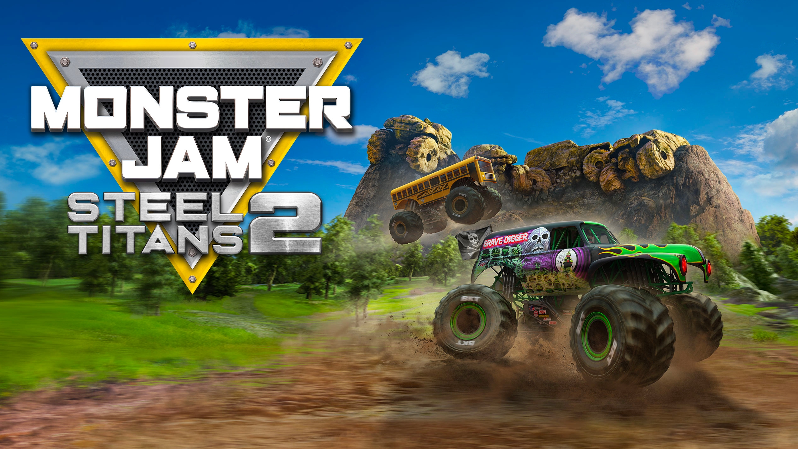 Jam steel titans 2. Jam Monster. Monster Studios игры. Monster Jam Titans. Monster Jam Steel Titans 2 4k.