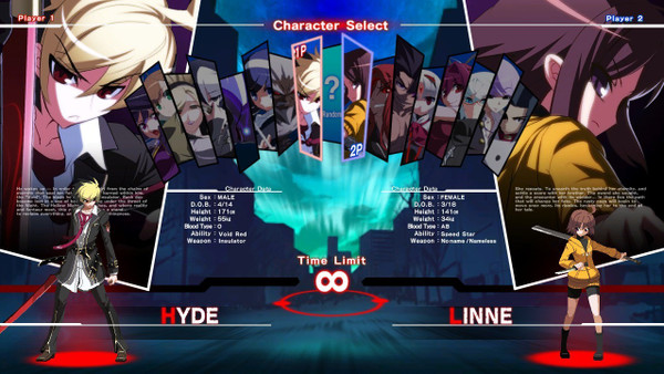UNDER NIGHT IN-BIRTH Exe:Late[cl-r] Switch screenshot 1