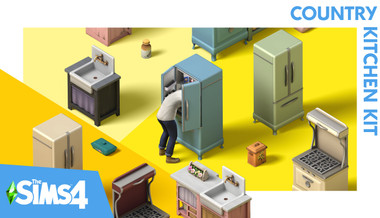 The Sims 4 Country Kitchen Kit The Sims 4 Country Kitchen Kit
