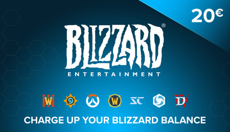Blizzard Gift Card 20€ background