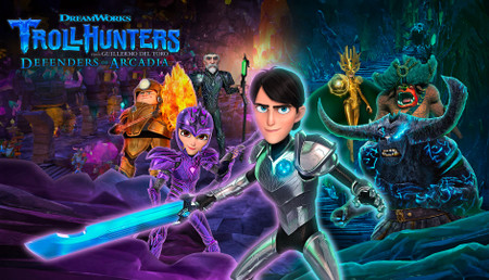 Trollhunters: Defenders of Arcadia Switch background