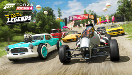Paquete de coches Hot Wheels Legends de Forza Horizon 4