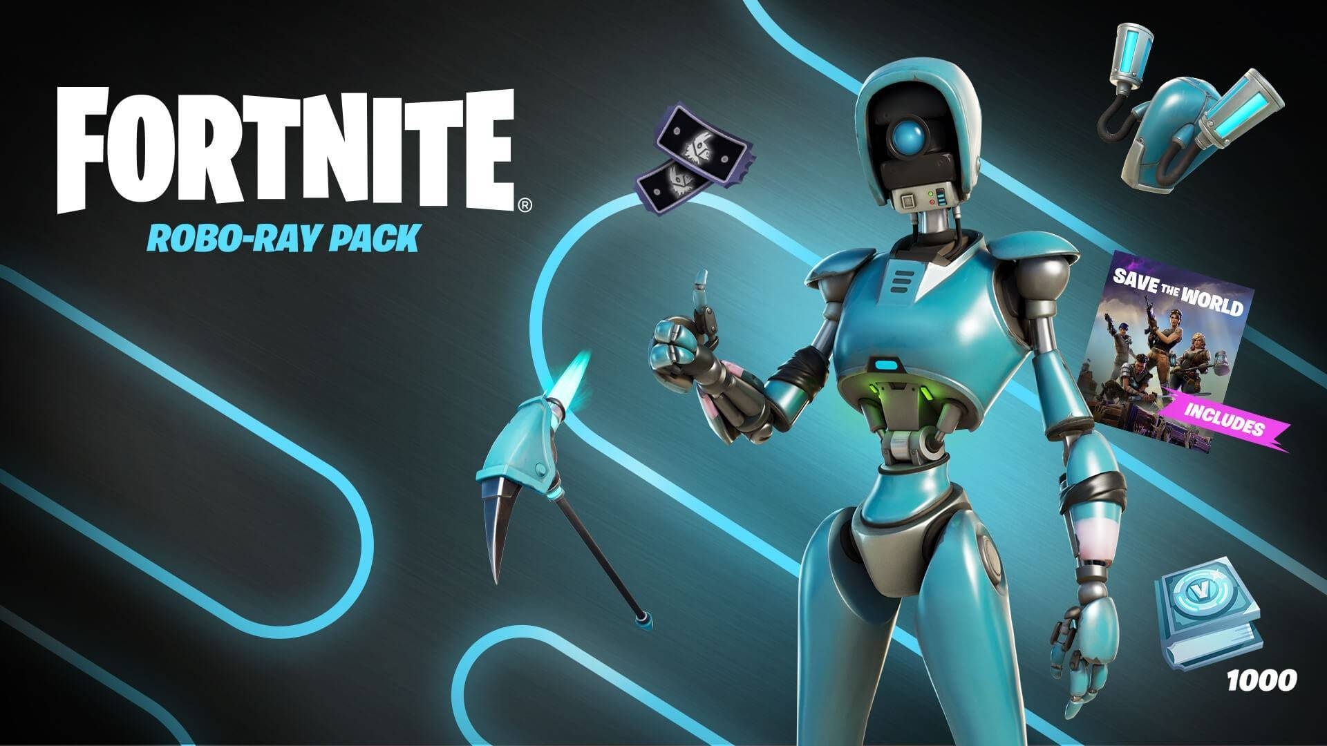 Buy Fortnite Robo Ray Pack Xbox One Xbox Series X S Microsoft Store