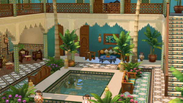The Sims 4 Oasi in Giardino Kit screenshot 1