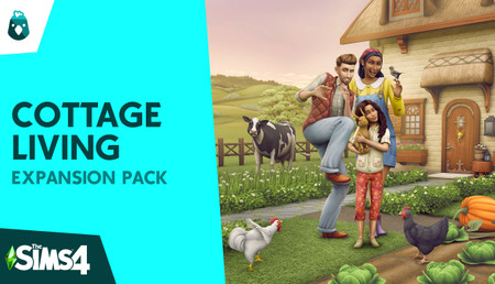 Die Sims 4 Landhaus-Leben background
