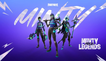 Fortnite Minty Legends Pack Switch background