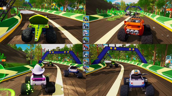 Blaze and the Monster Machines: Axle City Racers screenshot 1