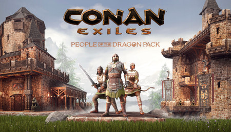 Conan Exiles - People of the Dragon Pack background