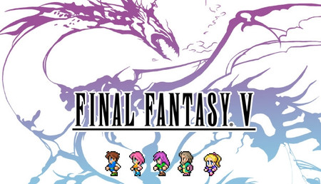 Final Fantasy V Pixel Remaster background